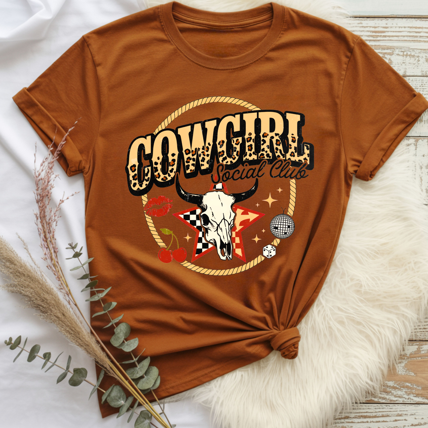 Cowgirl social club Tee