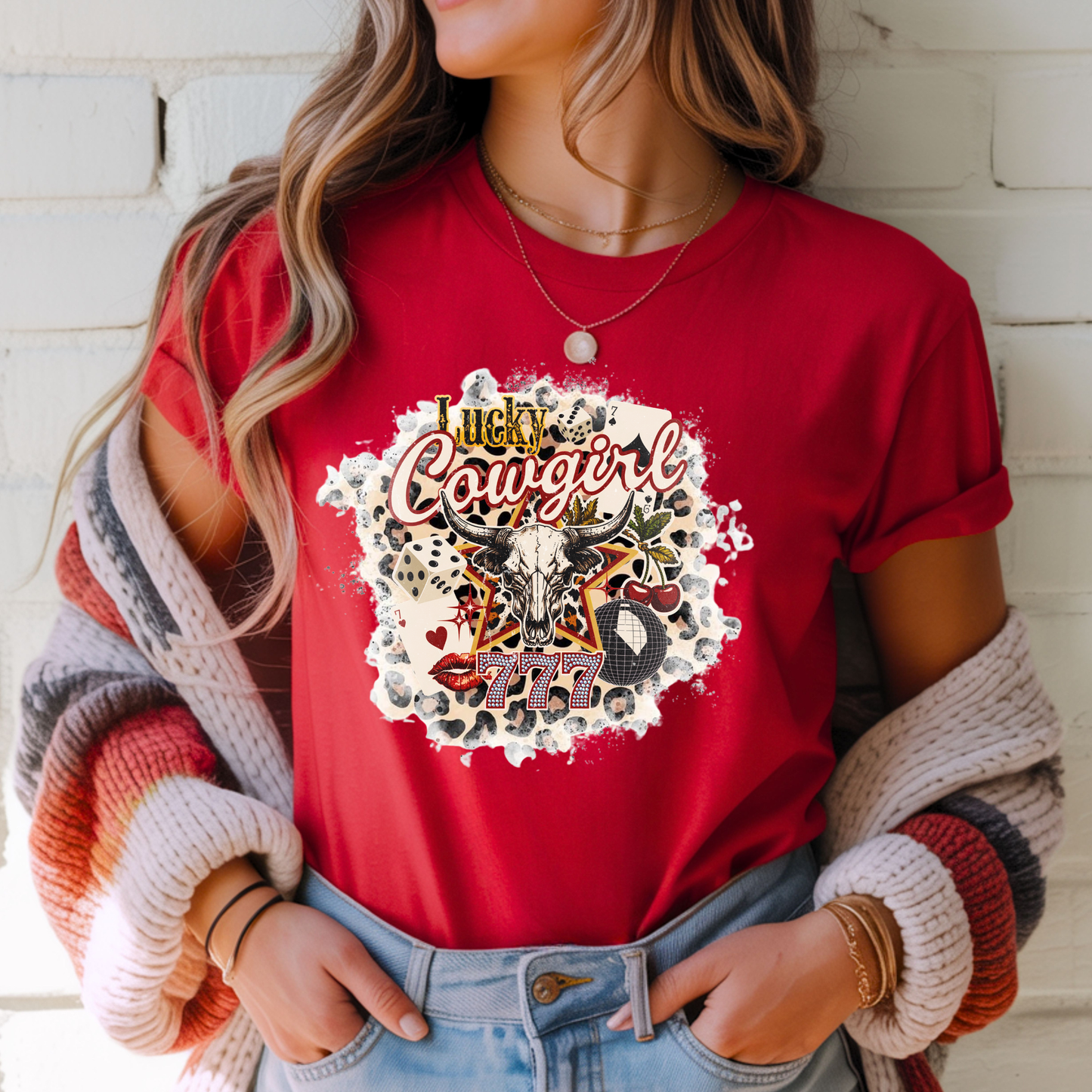 Lucky Cowgirl Tee