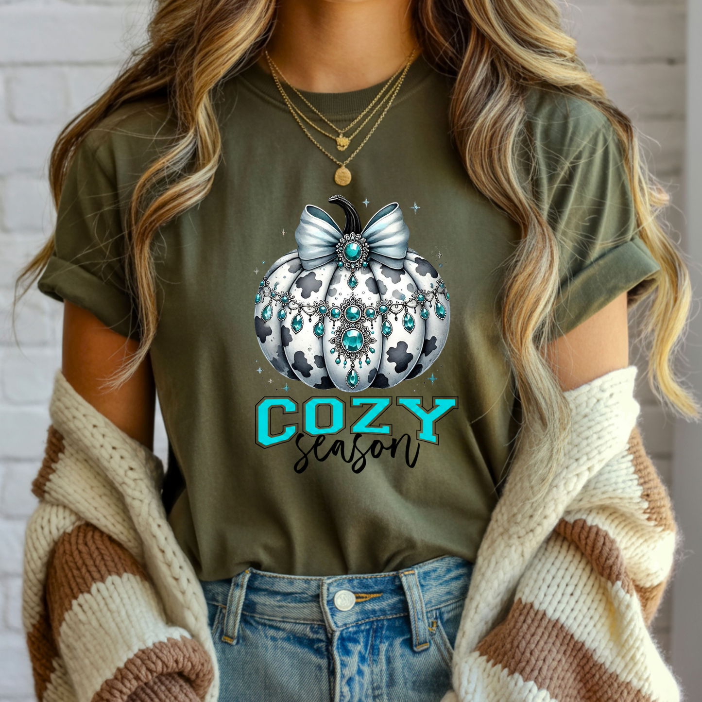Western Cozy Season Tee
