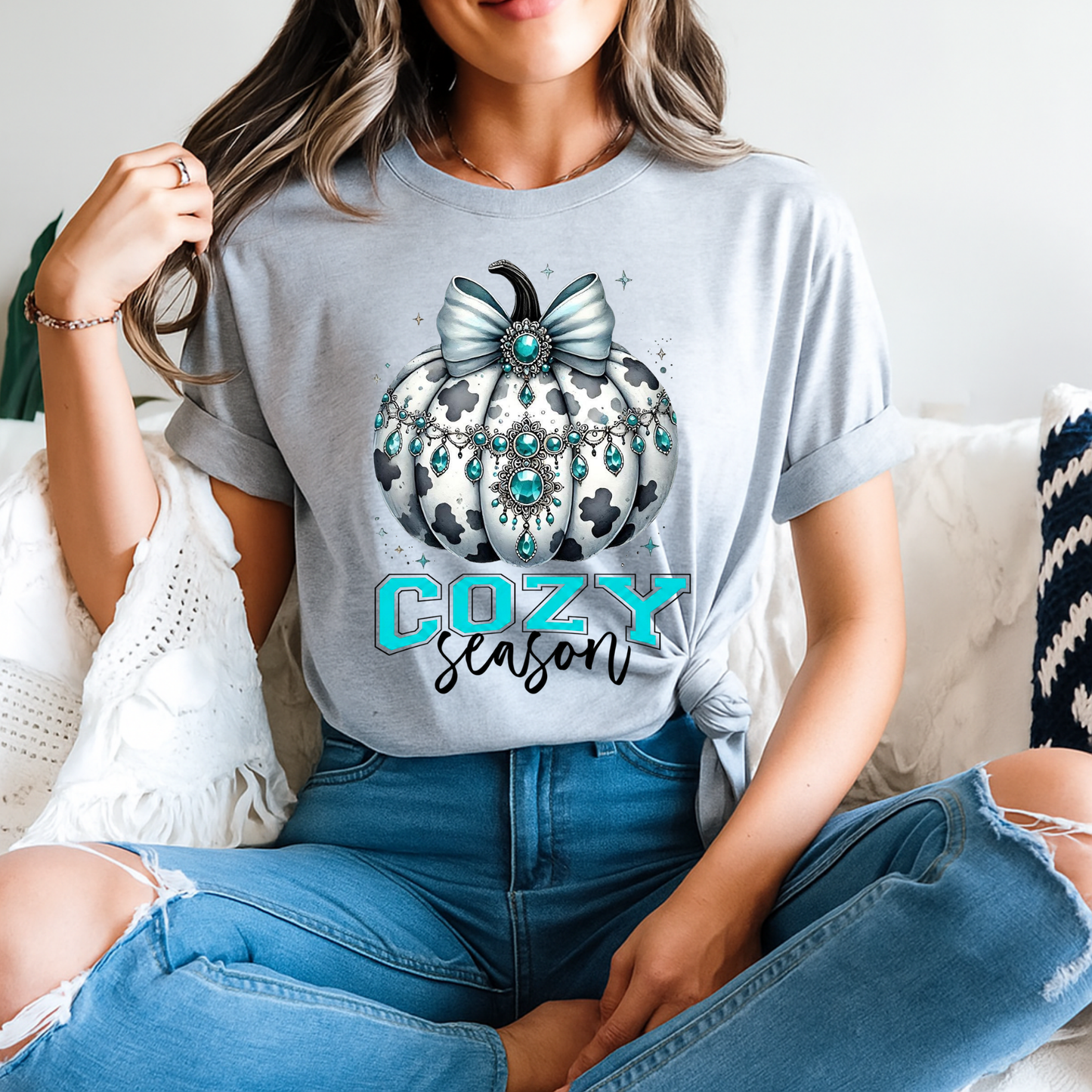 Western Cozy Season Tee