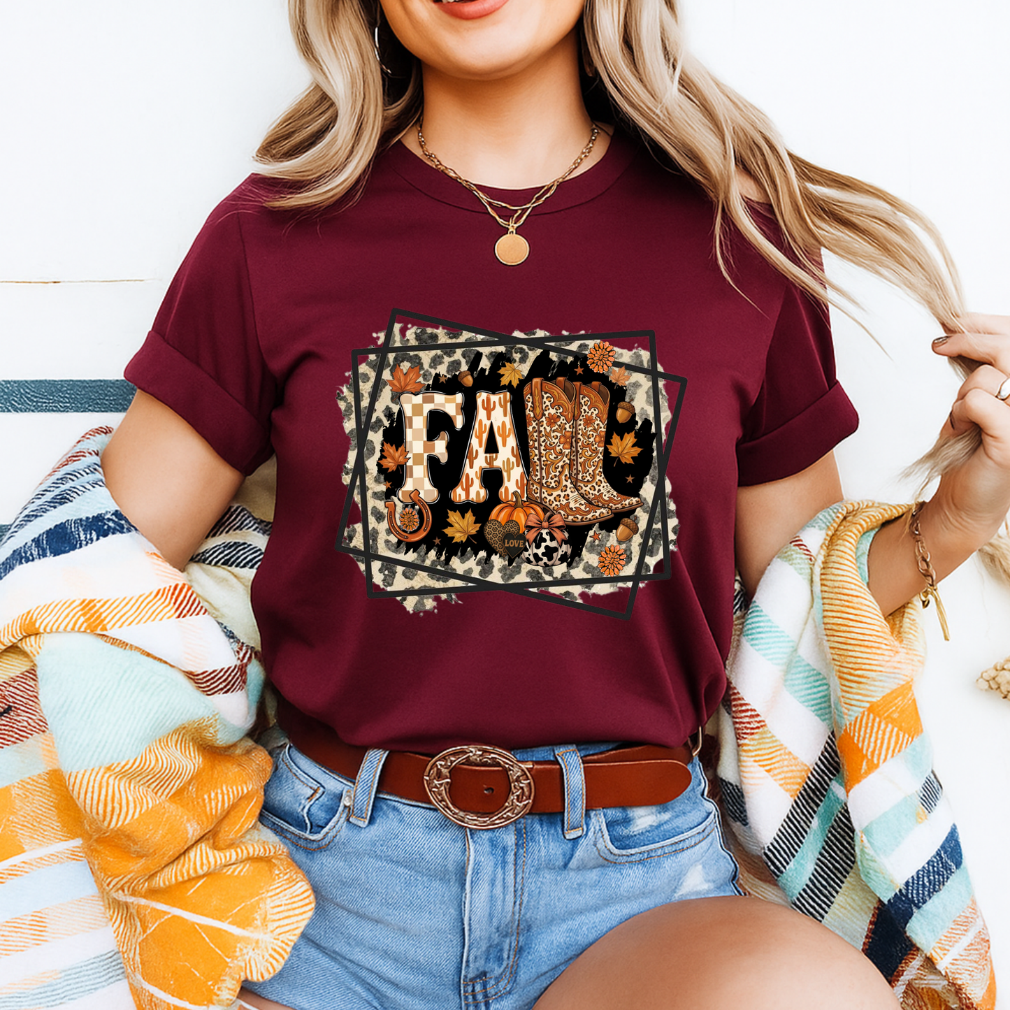 Fall Boots Tee