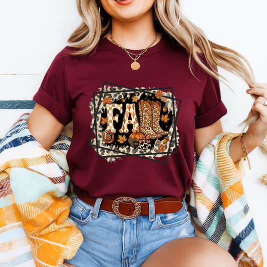 Fall Boots Tee