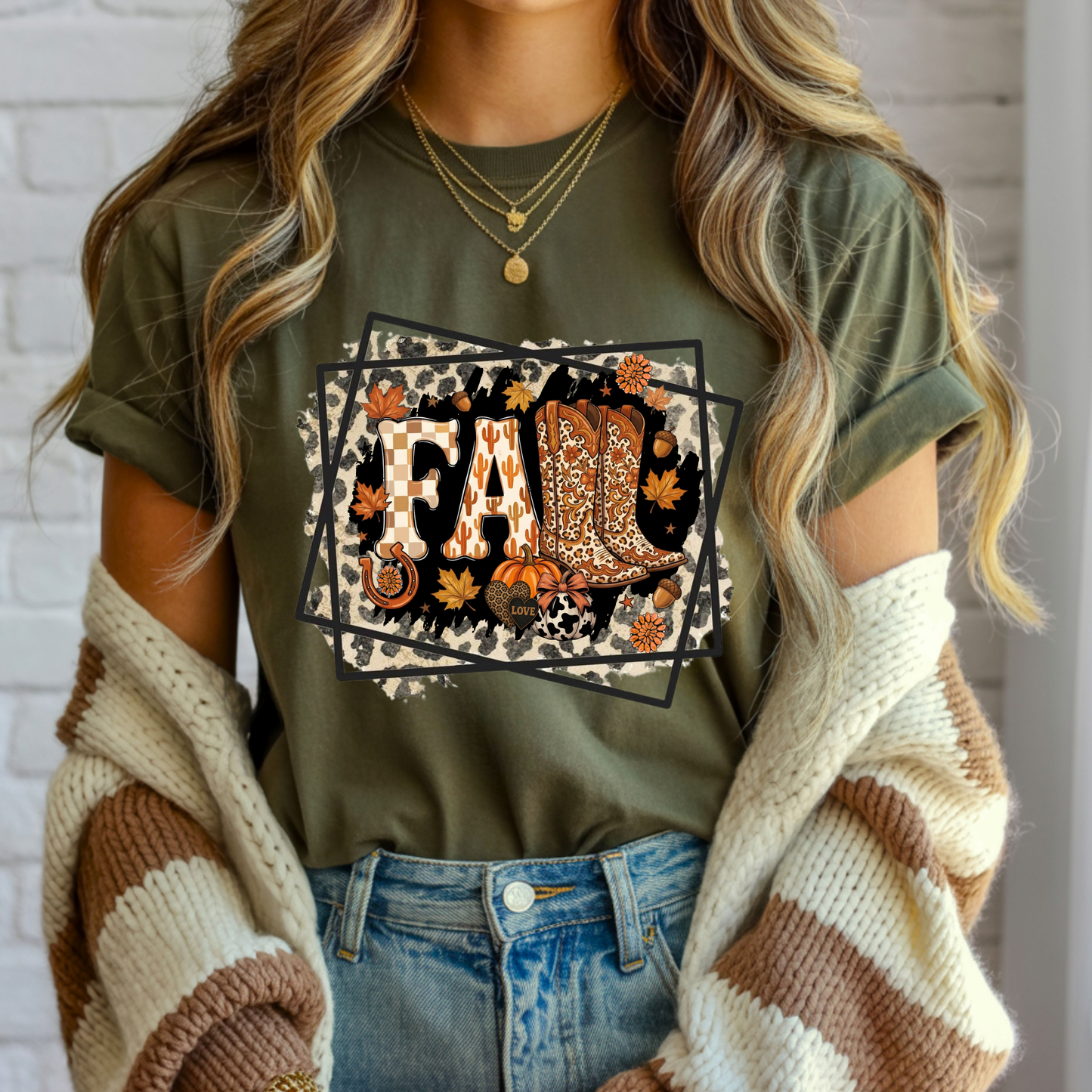 Fall Boots Tee