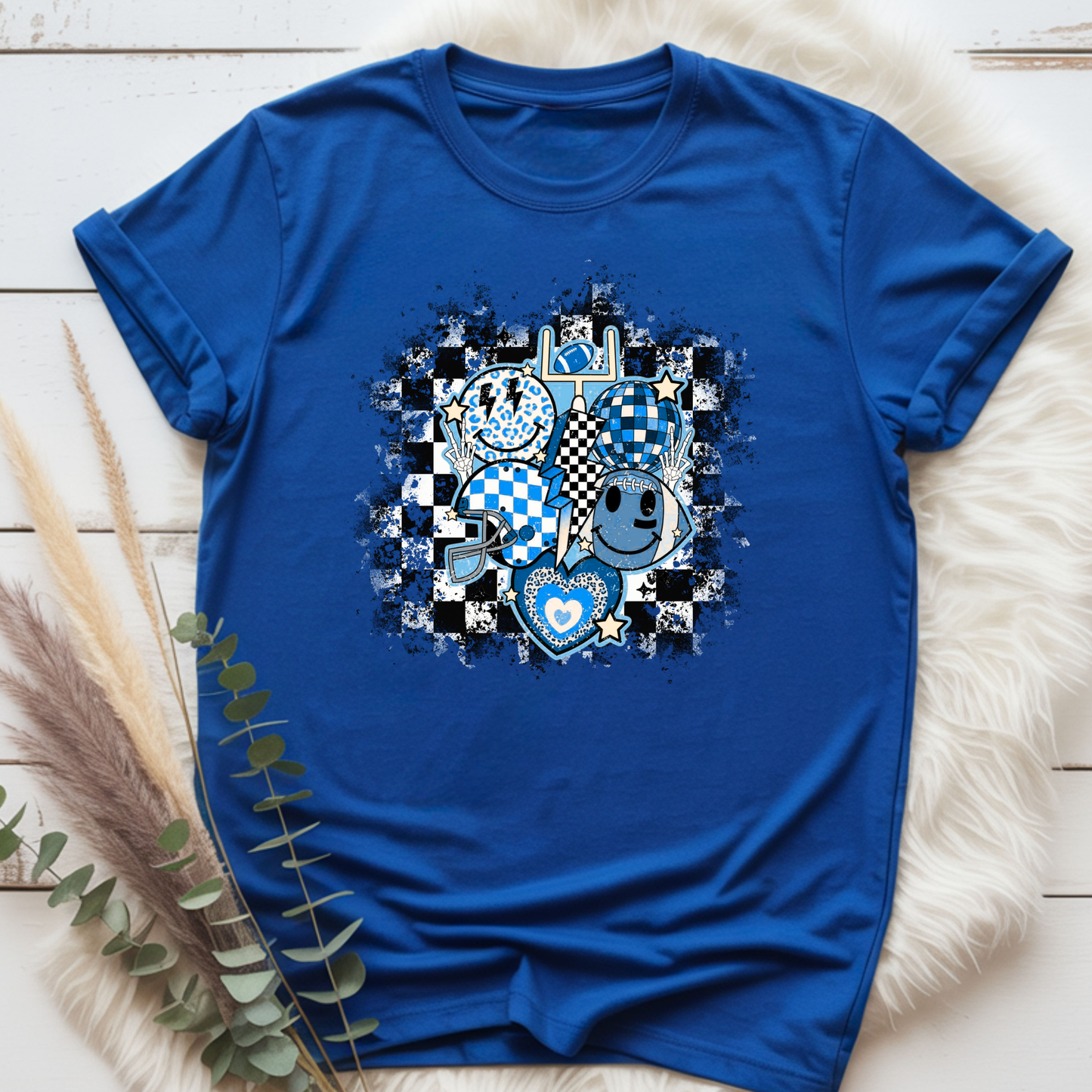 Smiley Football Tee