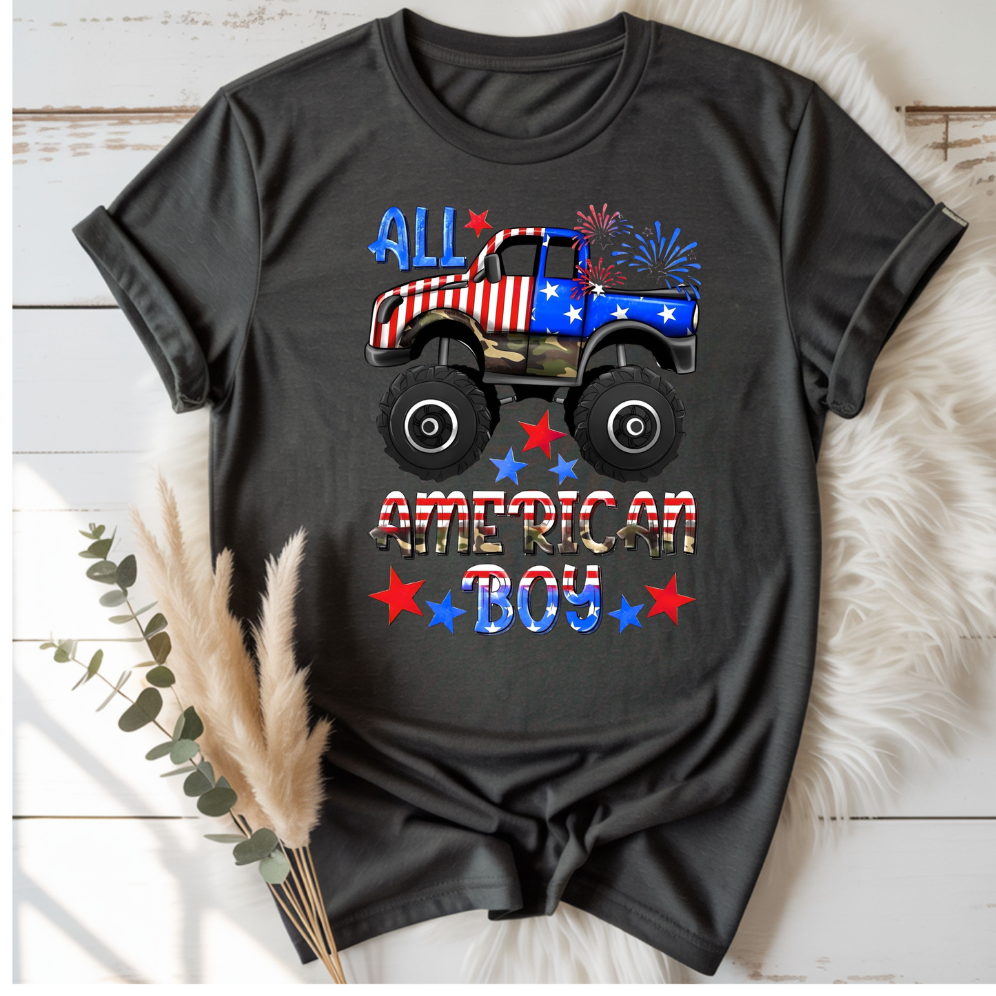 Youth Mini 4th of July Tee
