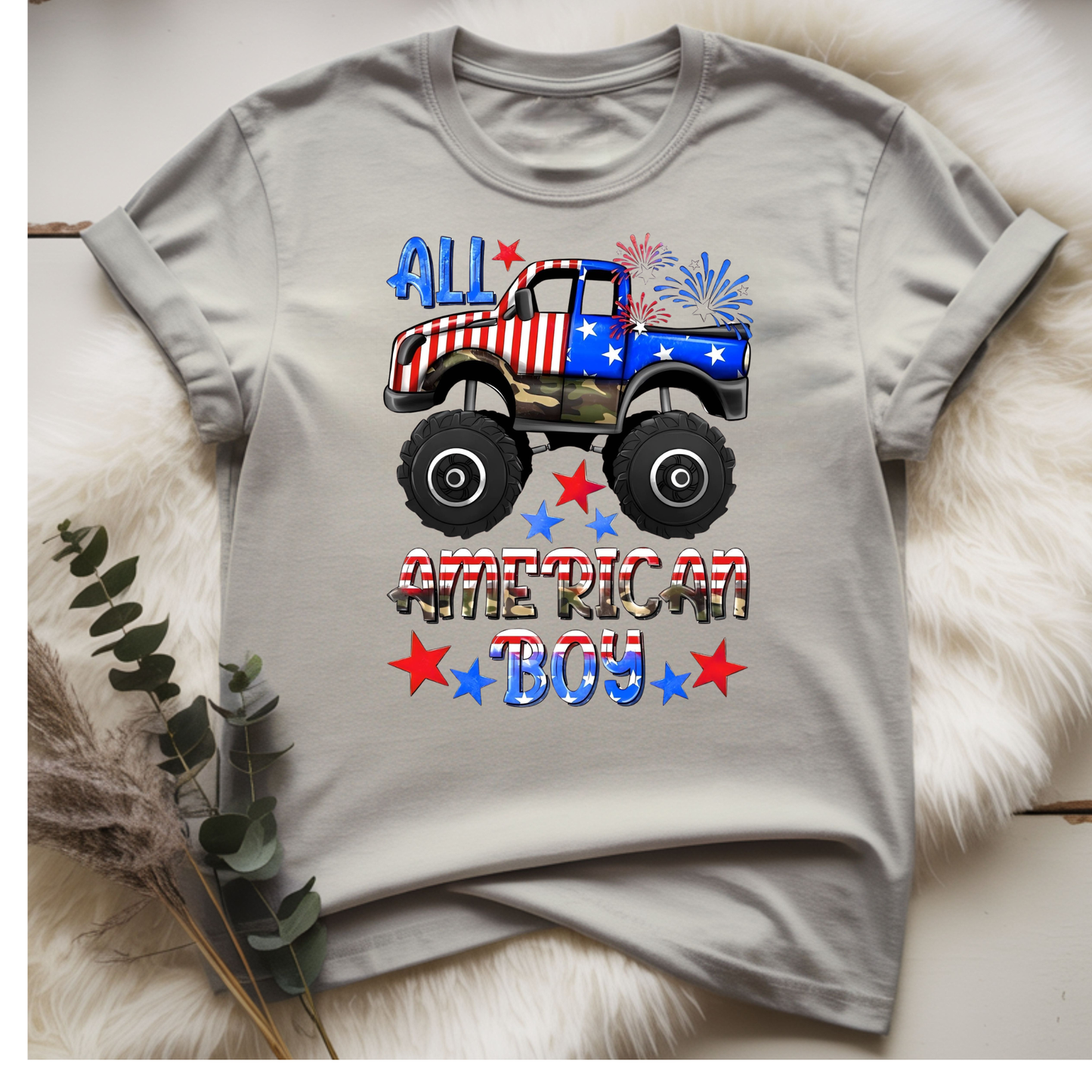 Youth Mini 4th of July Tee
