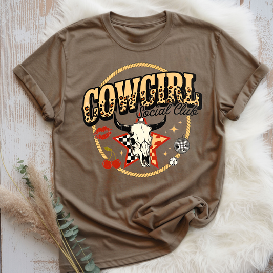 Cowgirl social club Tee