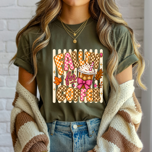 Fallin for Coffee Tee