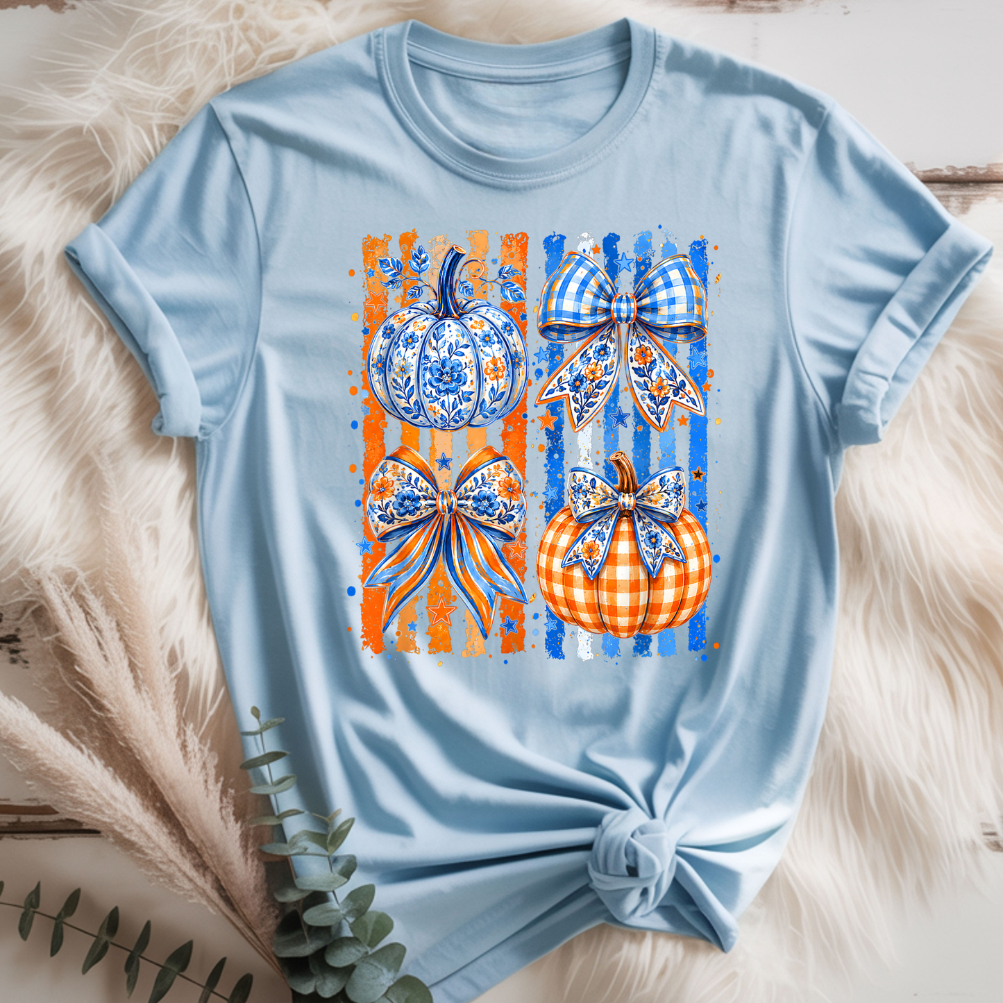 Cutesy Fall Bow Tee