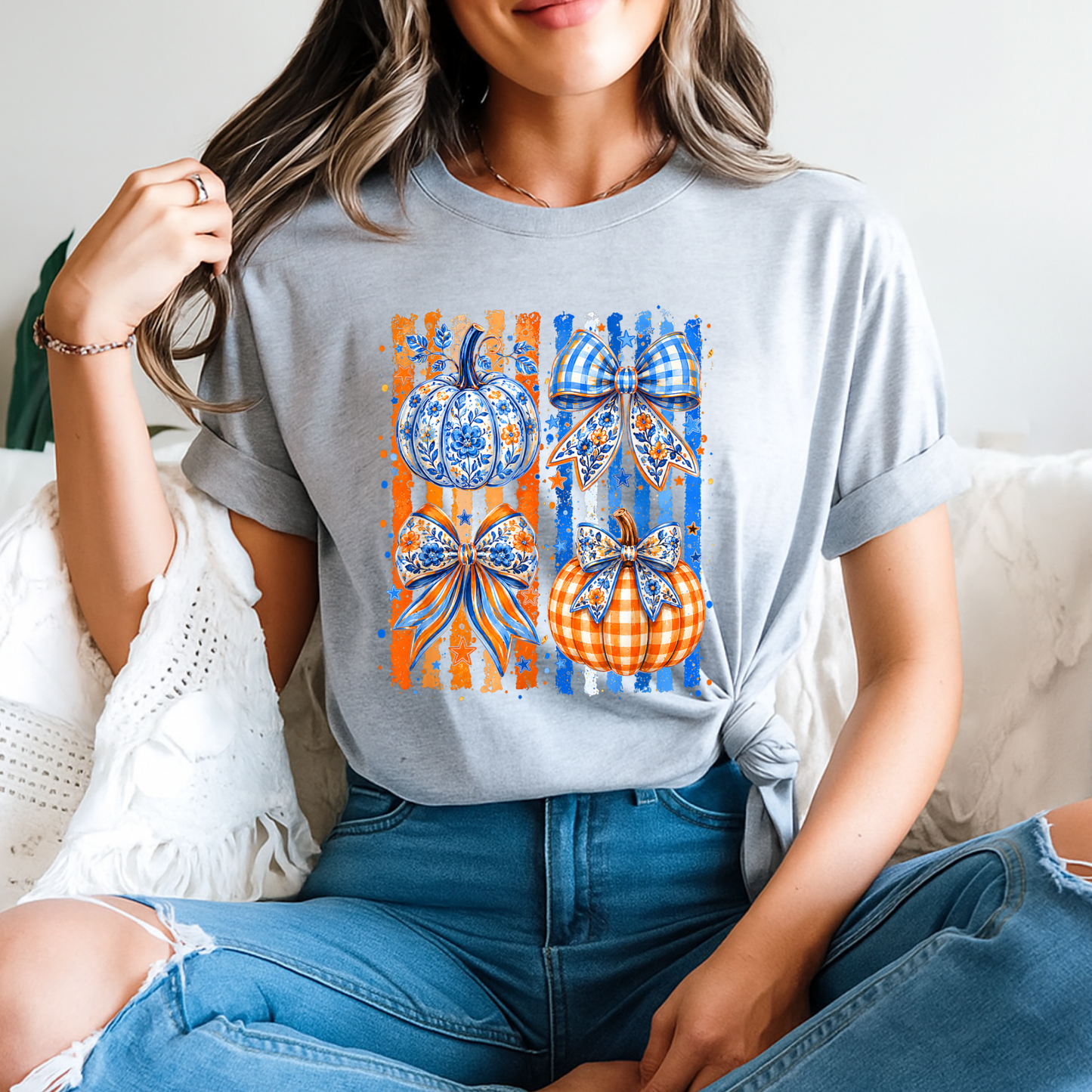 Cutesy Fall Bow Tee