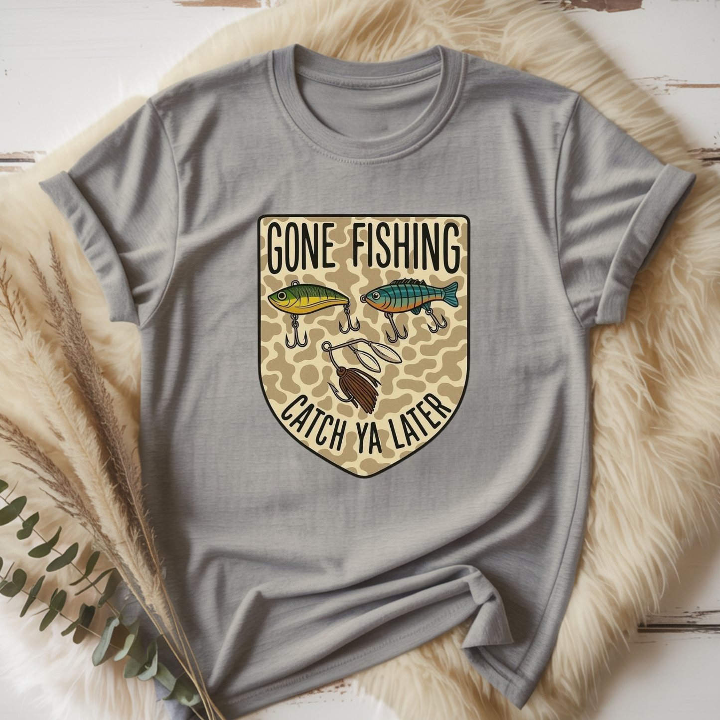 Gone Fishing Tee