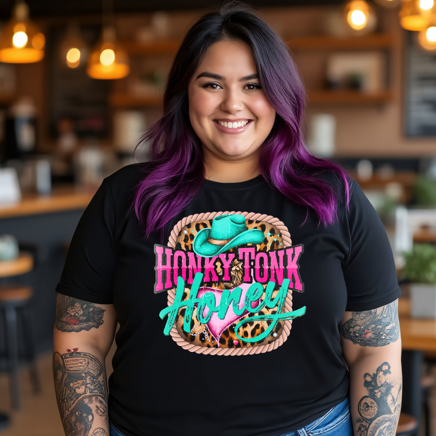 Honky Tonk Honey Tee