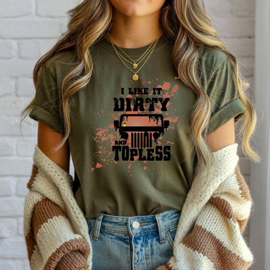 Jeep Dirty & Topless Tee