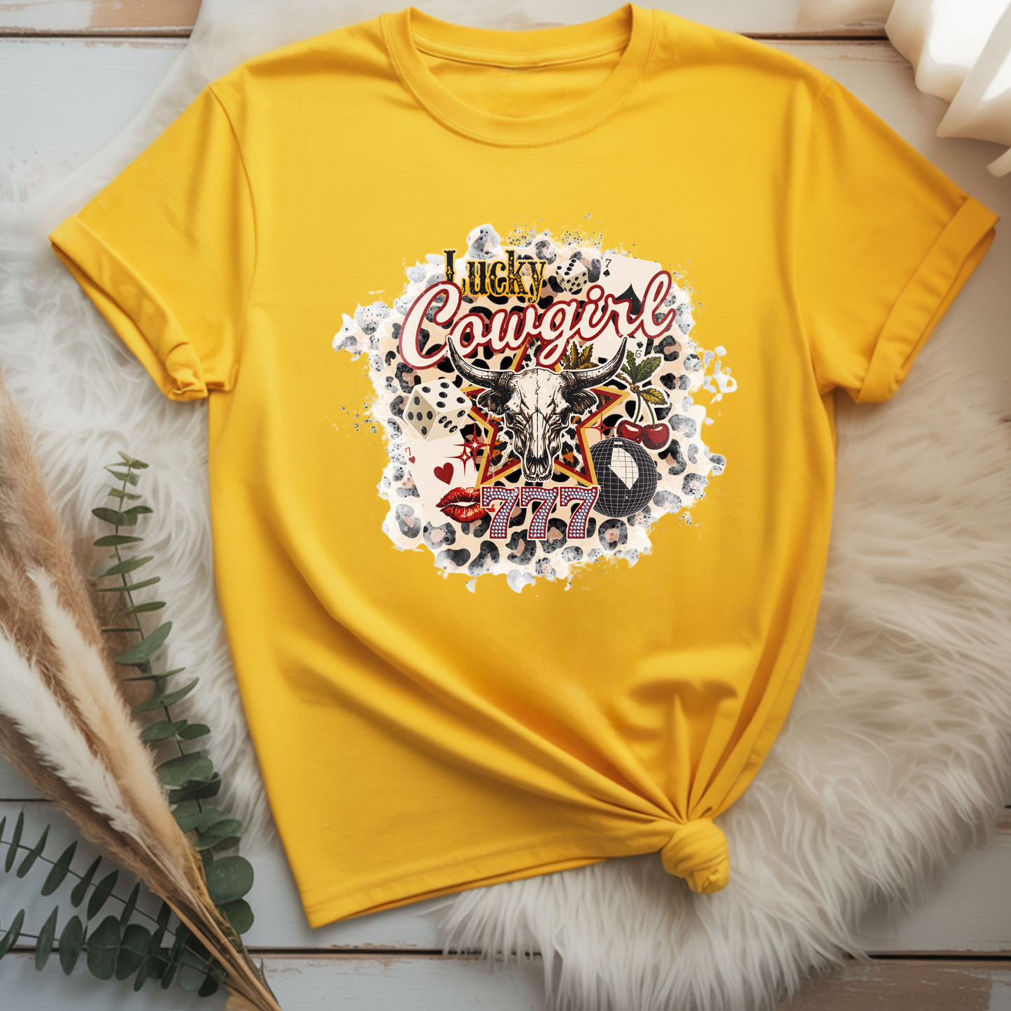 Lucky Cowgirl Tee