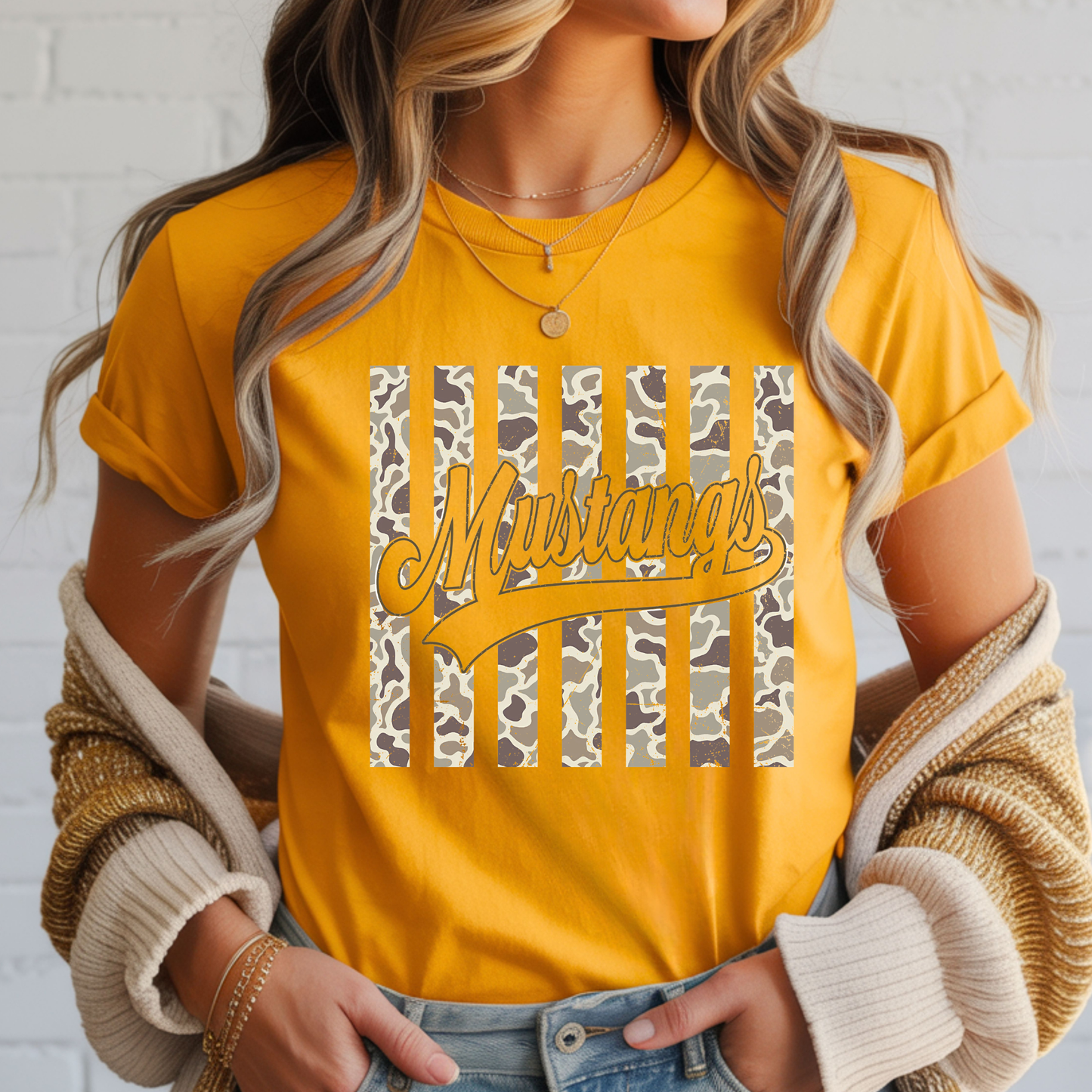 Mustang Camo Tee