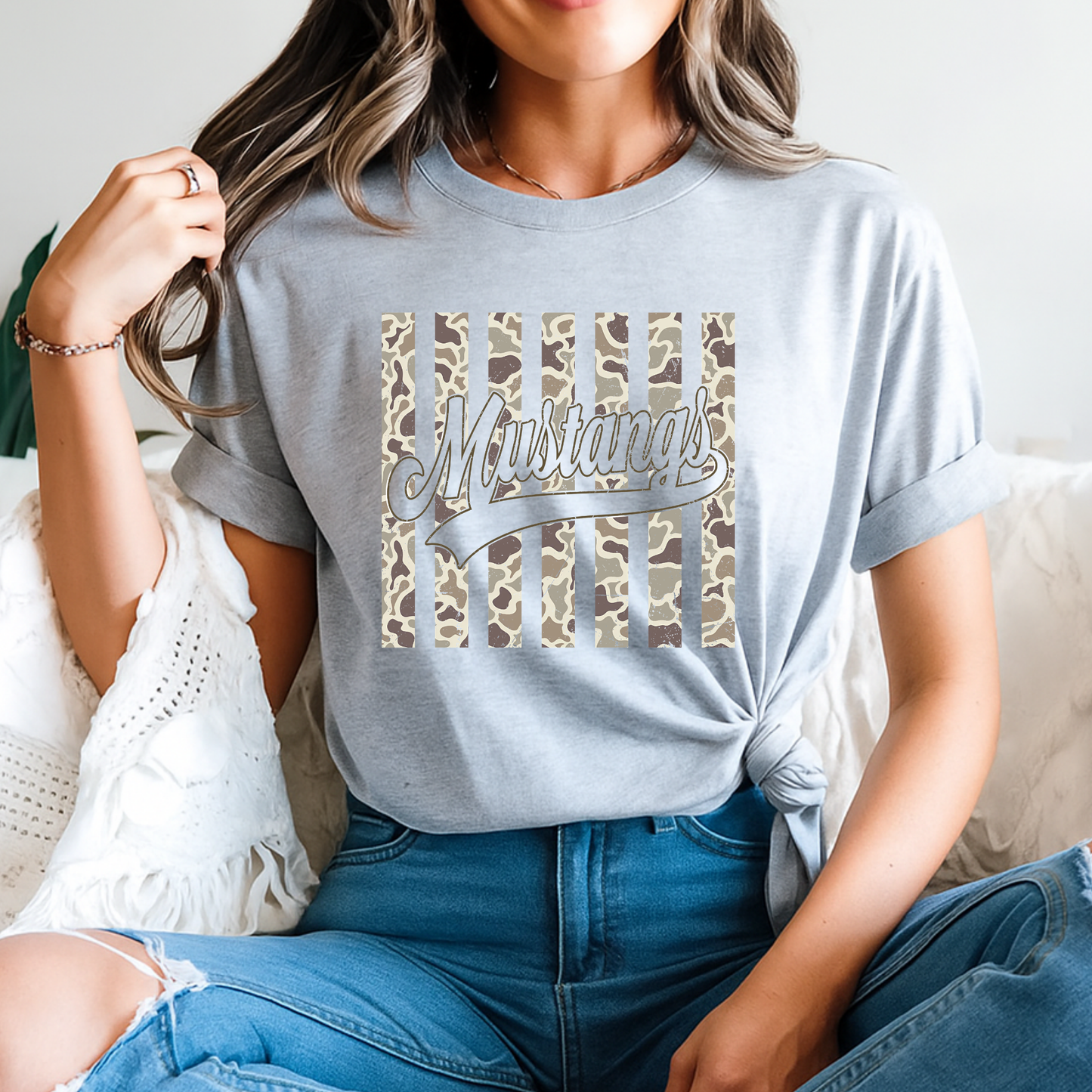 Mustang Camo Tee