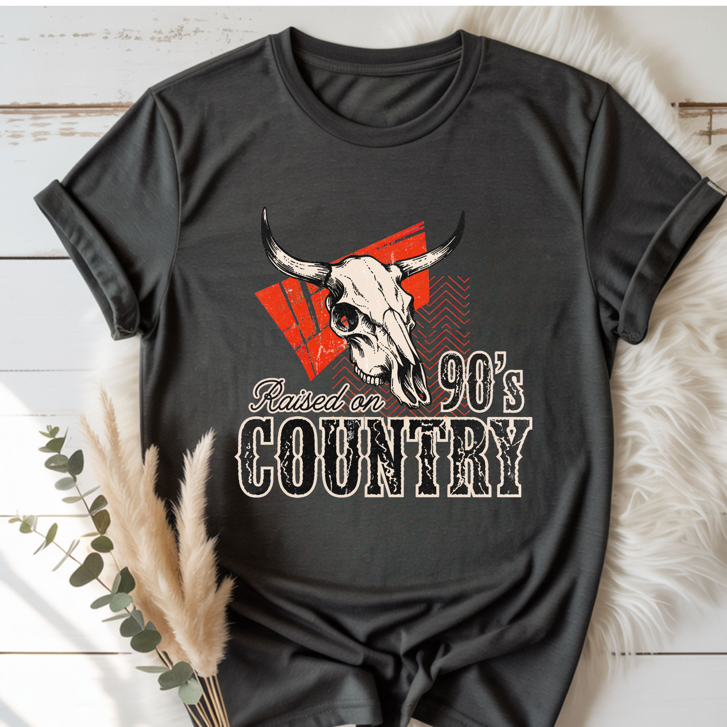 raised on 90's country Tee