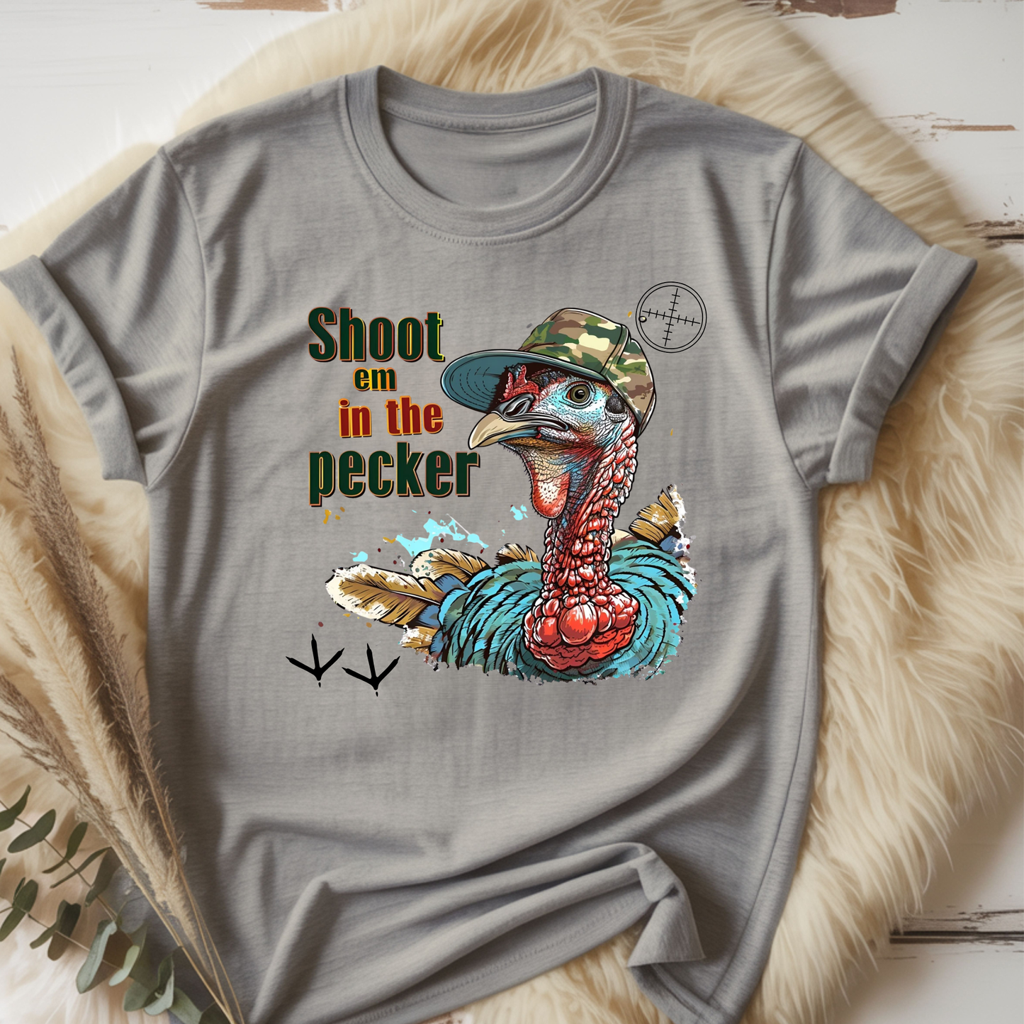 Shoot em in the pecker Tee