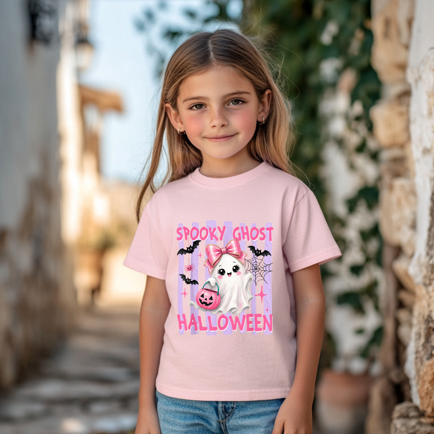 Spooky Ghost Kids Tee