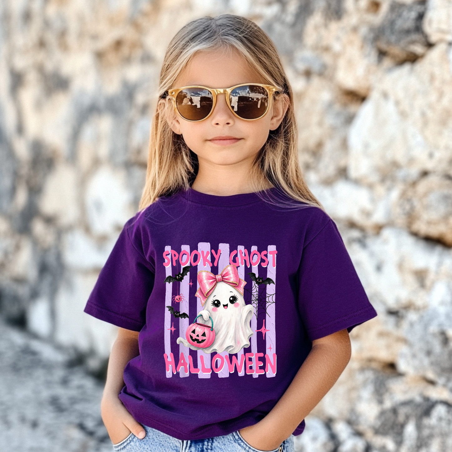 Spooky Ghost Kids Tee